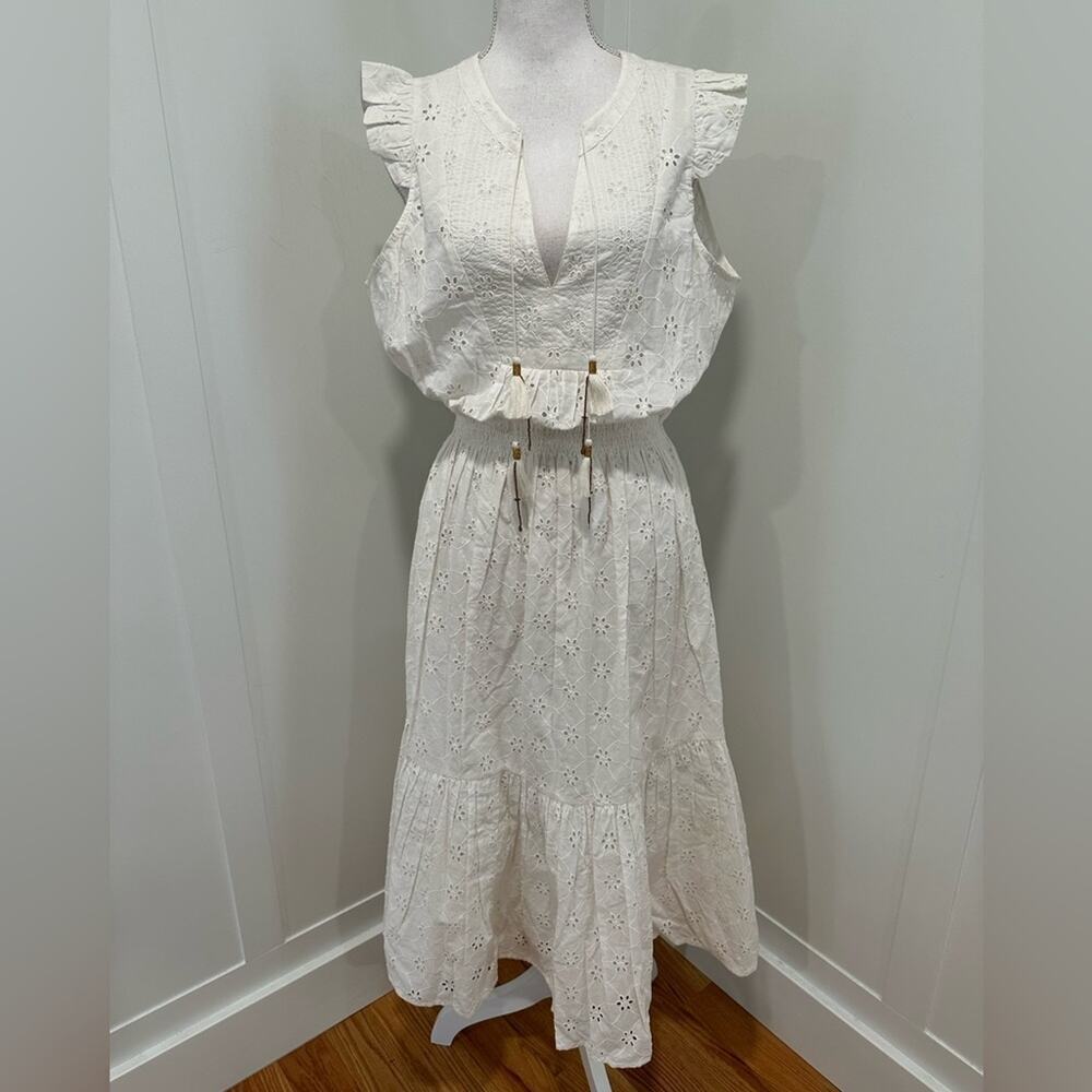 Bell by Alicia Bell Eyelet Midi Dress